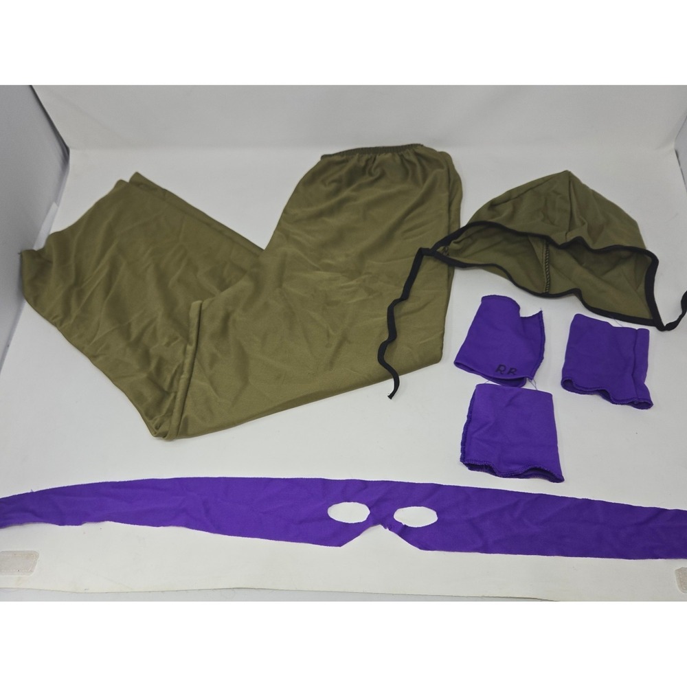 Teenage Mutant Ninja Turtles 1989 Vintage Donatello Halloween Costume Youth L - Picture 13 of 13